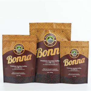 China Biodegradable Stand Up Coffee Pouches Slimming Matcha Green Tea Bags Gravure Printing supplier