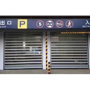 Aluminum Transparent High Speed Spiral Door Safety and Efficiency for Busy Workplaces Industrial Thermal Insulated