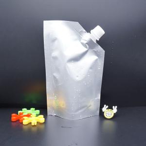 China Leak Proof Squeeze Breeze Food Spout Pouch Packaging Stand Up With Double Zipper supplier