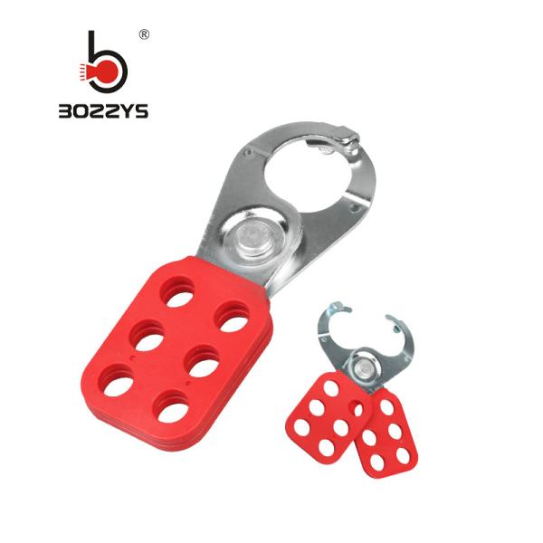 BOSHI Safety Lockout/Tagout Steel Hasp with Hook 1