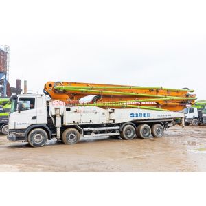 China Bomba de concreto no chassi da Scania Extra Long Boom 2014 Zoomlion 63m Mobile Batching Plant wholesale