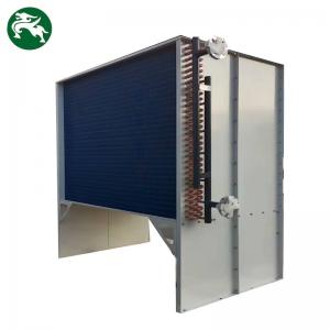 Side Blowing Plate Type Low Power Industrial Dry Cooler Energy Saving With EC Fan