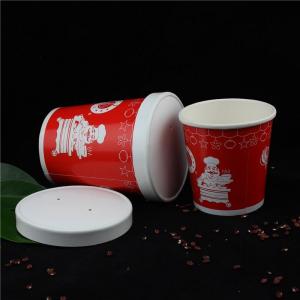 China 12oz Disposable Soup Cups With Lids supplier