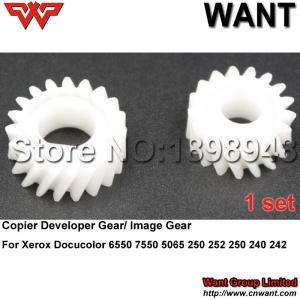 DCC6550 xerox developer gear Copier parts for Xerox docucolor 6550 7550 5065 252 250 240 242 image gear