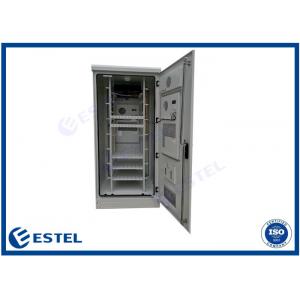 China 2100mm Galvanized Steel Outdoor Equipment Cabinet Double Door wholesale