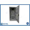 China 2100mm Galvanized Steel Outdoor Equipment Cabinet Double Door wholesale