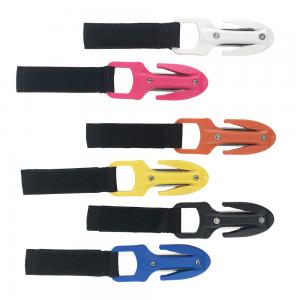 China 10.3*3.6 cm scuba diving colorful 420ss line cutter supplier