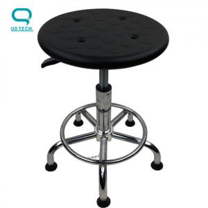 China PU 325x40mm Anti Static Stainless Steel ESD Adjustable Lab Stool supplier