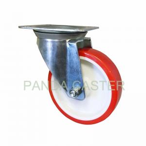 China PU Wheel 6 Inch Swivel Caster Wheels 150mm Industrial Casters For Furniture supplier