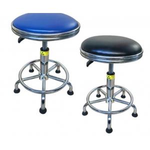 China PU Anti Static Retraction Stool ESD Chair Staff Work Laboratory Chair supplier
