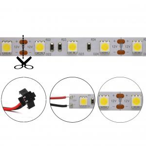 Muti Colours IP20 5050 RGB LED Strip Lights 14.4W Smd 5050 Rgb Led Strip 60 Led