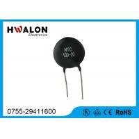 China Black High Power Inrush Current Limited Thermistor 5D20 10D11 For Transformer on sale