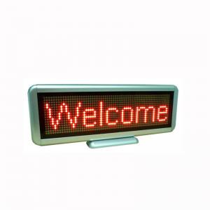 Red LED Message Scrolling Sign/Programmable/Advertising/Edit by PC/Reachargeable C1664R