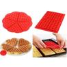 China Durable , Easy Clean , Food Safety , Silicone Waffle Cake Mold , Silicone Waffle Cake Baking Tray wholesale