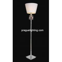 China Premium Chrome Crystal Floor Lamp Glass Standing Lamp D300*H1410mm on sale