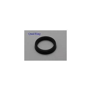 Custom High Pressure Quad Ring EPDM Aging Resistant For Static / Dynamic Sealing