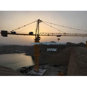 QTZ7030 Electric Types of Tower Cranes Lift Hoist 16T Building Materials