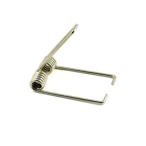 1/4" 0.4mm Clothes Peg Torsion Spring For Led Downlight Hair Clip Zinc Plated