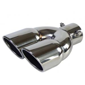 Dual Ss 304 Auto Exhaust Tips 3 Inch Outlet