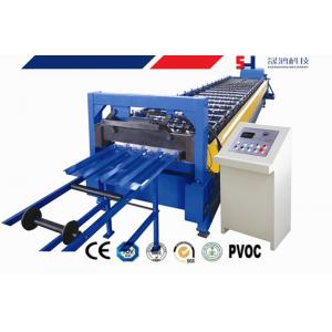 China Manual Decoiler Cold Roll Forming Machine , Corrugated Sheet Roll Forming Machine supplier