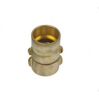 China Sandblast Brass Fire Hose Fittings 1.5 2.5 Fire Hose And Nozzle And Coupling on sale