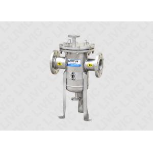 Industrial Inline Water Strainer Filter SFS Series With Single Basket Configuration