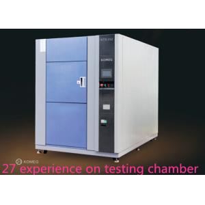 China 3 Zones High Low Ambient Temp Thermal Shock Test Chamber For Metal wholesale