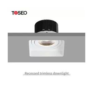 125Mm Recessed Trimless Anti Glare Downlights 6000k Spot Led Light