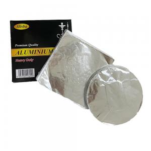 China Customized Thickness 120mm Round Size Disposable Aluminium Shisha Foil for Hookah supplier