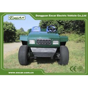 China Aluminum Chassis Electric Golf Carts With Cargo Lithium Ion Battery 150ah supplier
