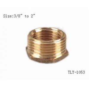 China TLY-1053 1/2-2Female brass plug connection NPT copper fittng water oil gas connection matel plumping joint supplier