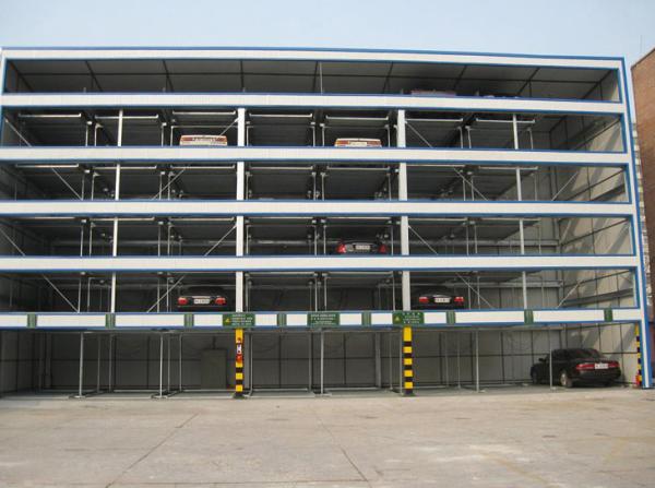 Sistema de estacionamiento de varios niveles Diseño de rompecabezas Control de PLC Sistema de estacionamiento automático