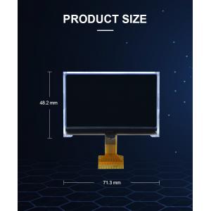 Customize LCD Panel STN HTN FSTN 34 Pin COG LCD Display Module