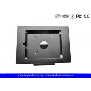 China 9.7 Inches iPad Kiosk Enclosure Stand With Camera Hole Exposed supplier