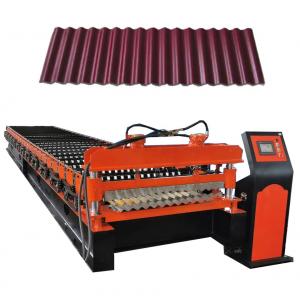 8-20m/Min Color Steel Corrugated Roll Forming Machine Roofing Iron Sheet Making Machine