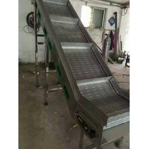 China Perforated Stainless Steel Belt Conveyor Hinged Scrap Conveyor Belts supplier