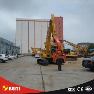 high frequency powful low price good quality excavator attached hydraulic sheet pile hammer