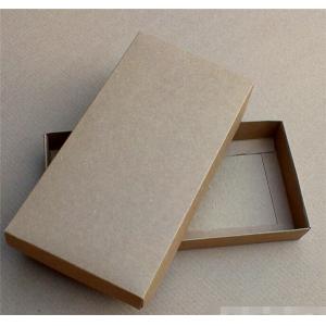 China Recycled Eco-friendly Kraft Cardboard Gift Box with Lid supplier