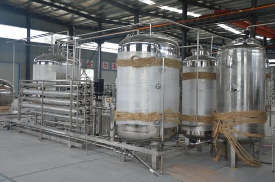 RO System Water Purification Machine , Water Filter Plant Electricity Conduction