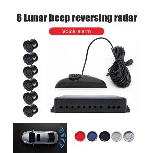 Reverse Parking Sensor Systems 0.3m To 2.3m Distance Detection Beep Voice Warning