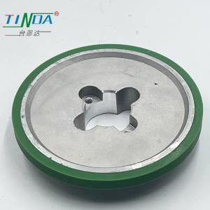 Six Spindle Rubber Roller Wheel Used In Woodboard Profile Wrapping Machines