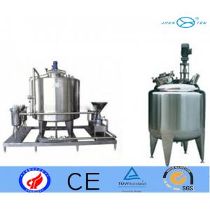 China 100 Gallon Stainless Steel Tank , Sugar Wax Chocolate Mixing Tank supplier