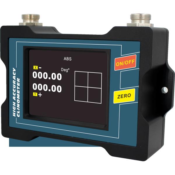 Remote Single / Dual Axis Display Unit Inclinometer Tilt Sensor For Monitoring Angle