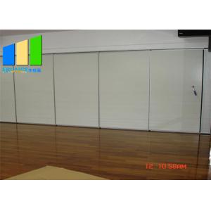 Malaysia Classroom White Laminate Folding Door Wooden Acoustic Partition Walls