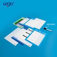 China Repositionable Sticky Dry Erase Board On Most Smoothly Surface Included Plastic on sale