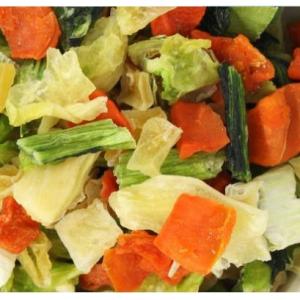 Colorful Bulk Dried Vegetables All Size Food Grade With HALA HACCP Certificates