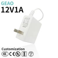 China 12V 1A Fast Charging Power Adapter 100VAC - 240VAC 12W Power Adaptor on sale