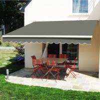 China Manual Retractable Patio Awning Sun Shade Outdoor Deck Window Door Canopy Shelter Aluminum Frame Markiser on sale