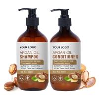China Sulfate Free Nourishing Hair Shampoo And Conditioner Organic Argan Oil on sale