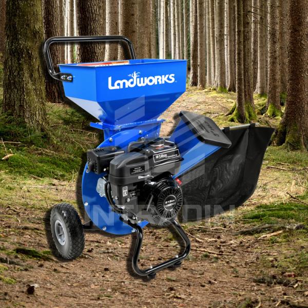 3 In 1 Electric Landscaping Power Equipment Wood Chipper Shredder For Home